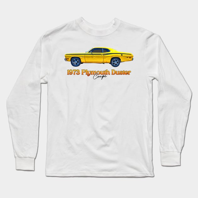 1973 Plymouth Duster Coupe Long Sleeve T-Shirt by Gestalt Imagery